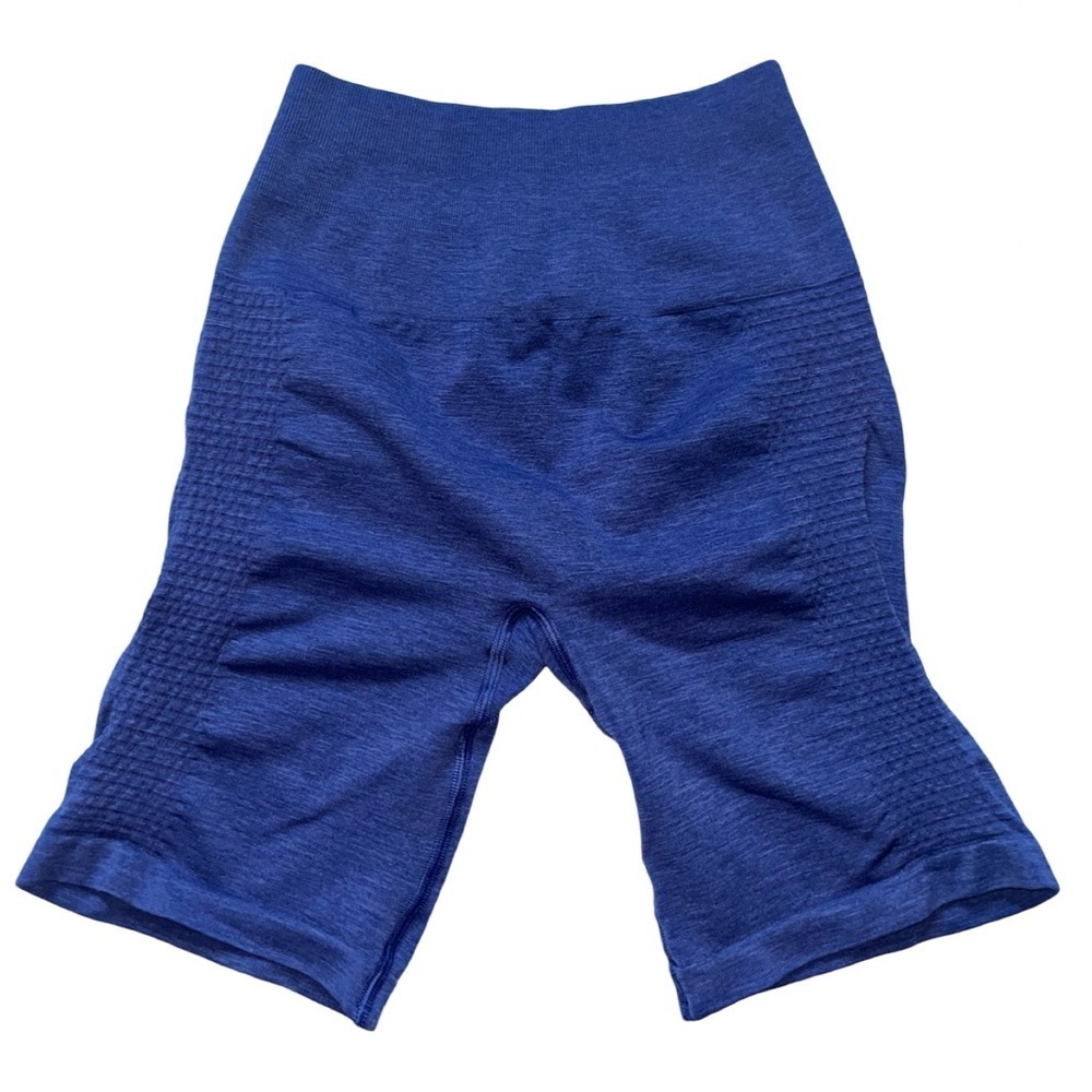 Alphalete Bright Blue Bike Shorts